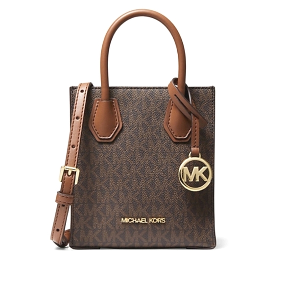 Michael Kors Handbags - Michael Kors Mercer Extra Small Crossbody Leather Bag Handbag NWT